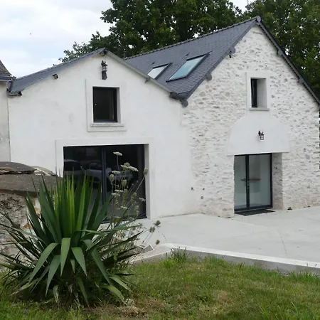 別荘 Jolie Longere Pres Canal Nantes-brest ' Petanque Guenrouet